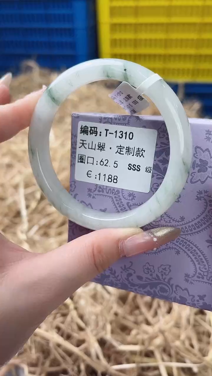 未镶嵌手镯石英质玉T-1310