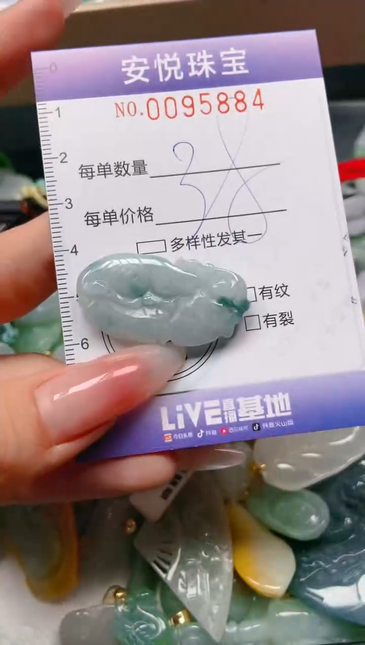 【闪购商品】翡翠颈饰未镶嵌闪购0095884