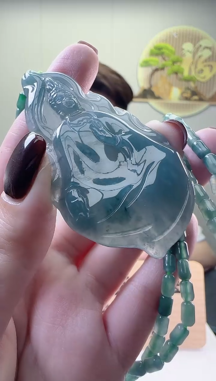 颈饰未镶嵌翡翠多样性随机发其一