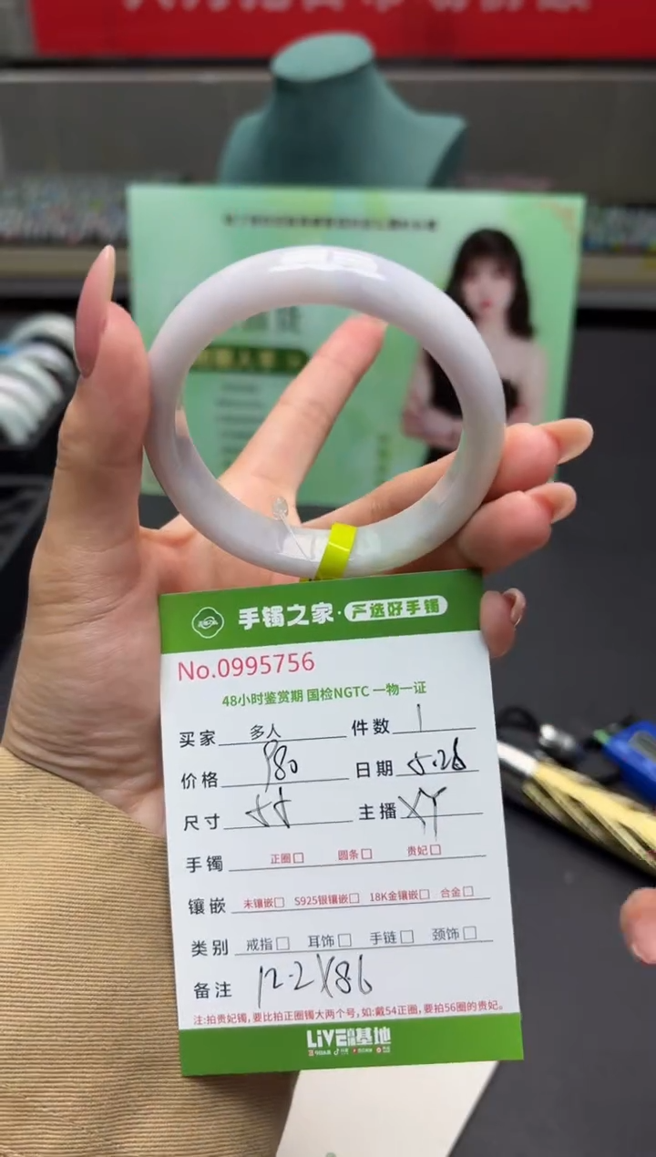 翡翠手镯未镶嵌多人