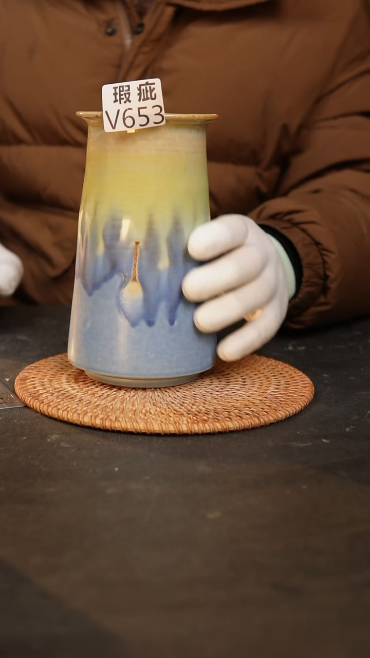 【闪购商品】瓷片泥泥多肉花盆