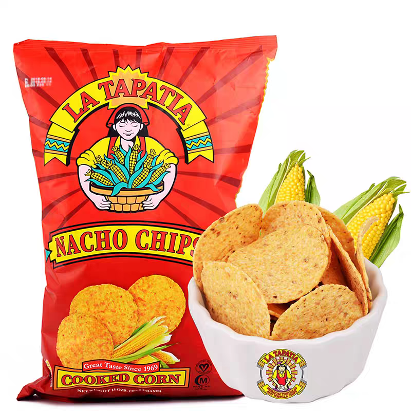 美国进口墨西哥少女牌玉米片（原味）283.5g黄糯玉米