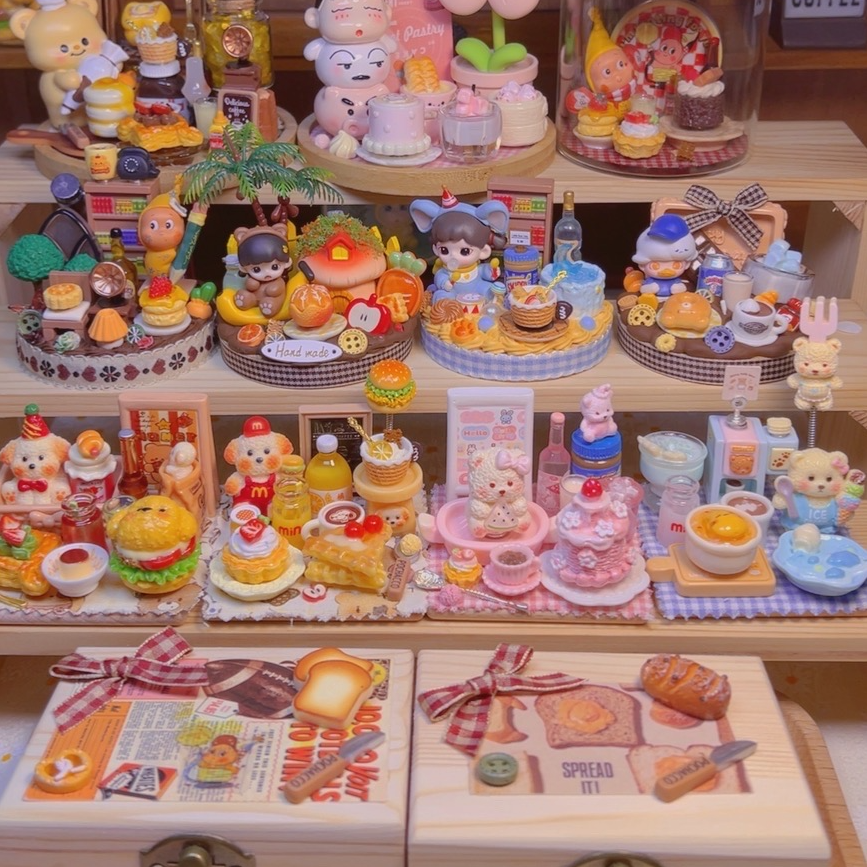 【淘我所爱】混款直播选款手工冰箱贴桌面DIY摆件治愈系