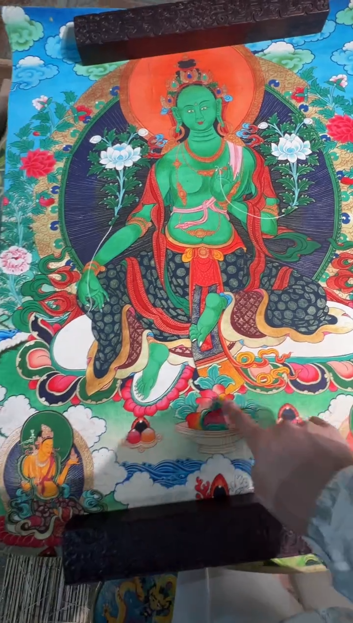 卷轴画卷轴画奥奥的唐卡