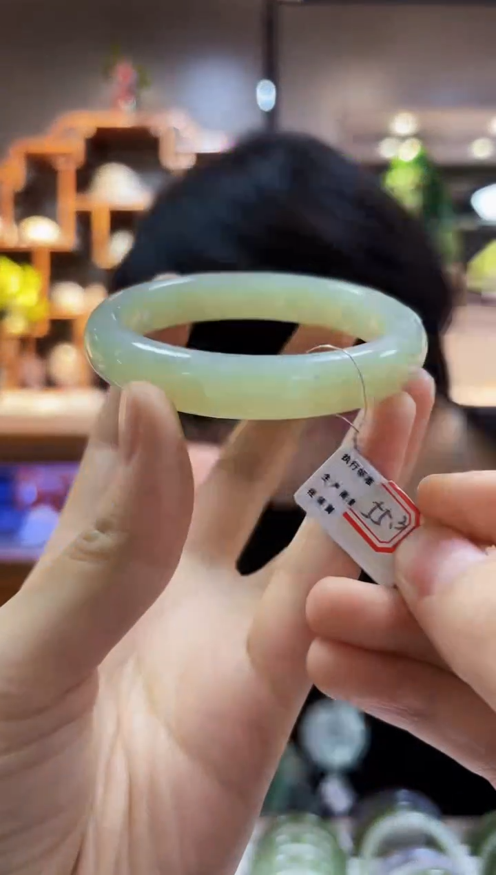 【闪购商品】和田玉55.3未镶嵌手镯