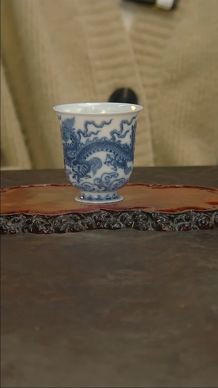 【闪购商品】望月怀古龙纹主人杯