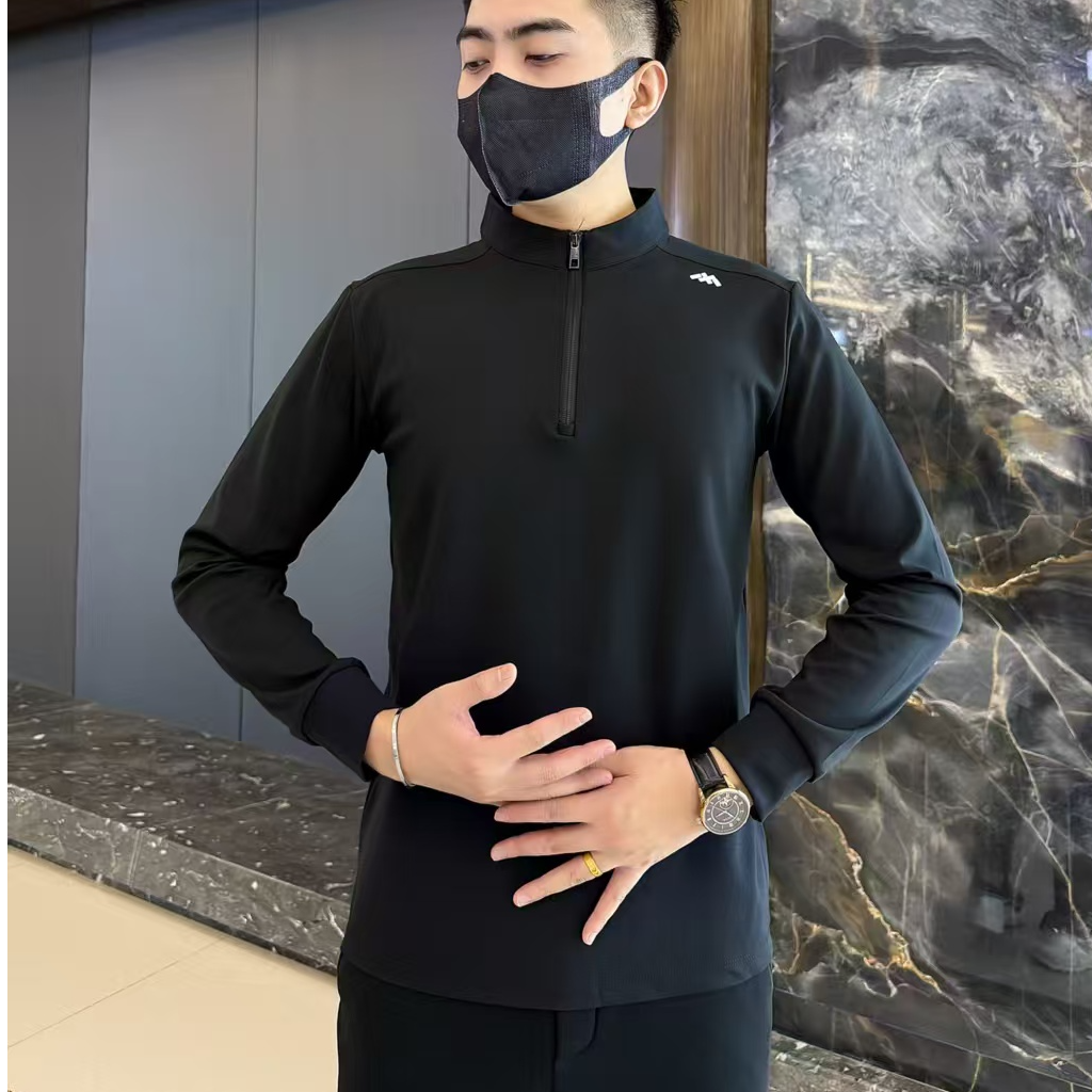 男士半拉链时尚打底上衣1530  DG