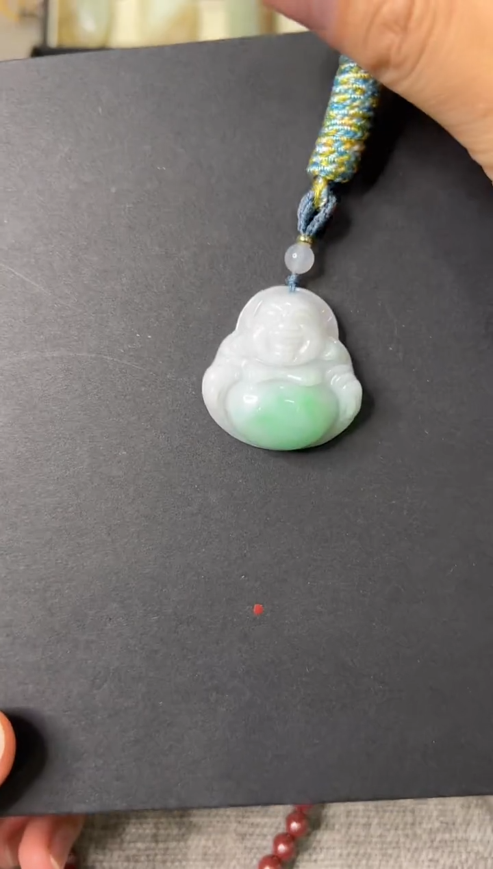 翡翠未镶嵌颈饰翡翠佛公-570891