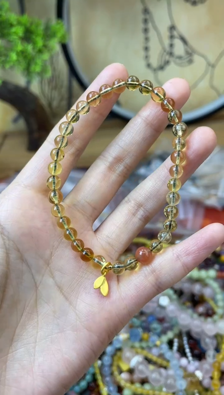 【闪购商品】琥珀手链未镶嵌166手串