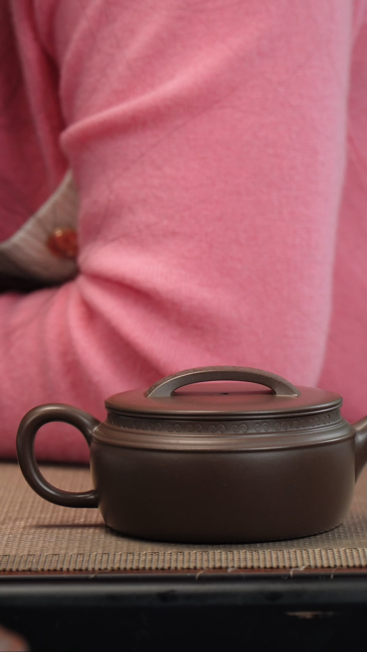 【闪购商品】紫砂茶壶老紫泥汉瓦