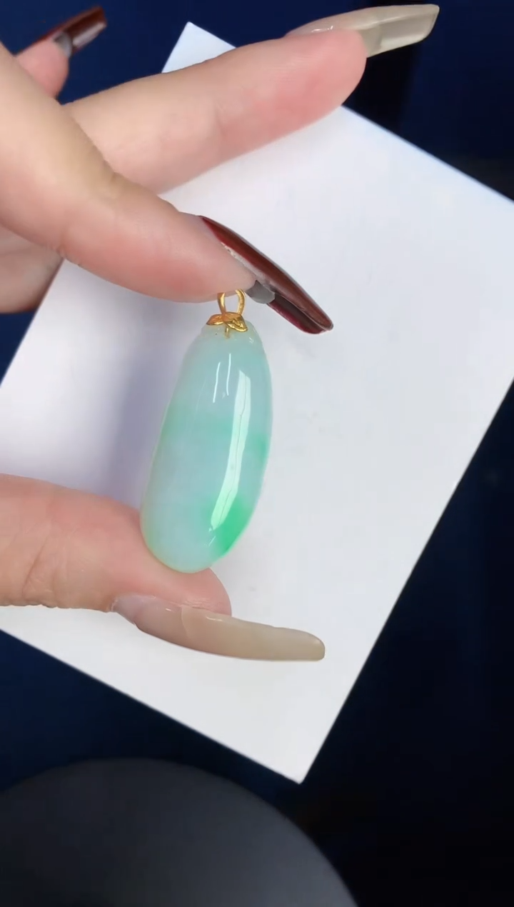 【闪购商品】翡翠颈饰18K金镶嵌000000000000