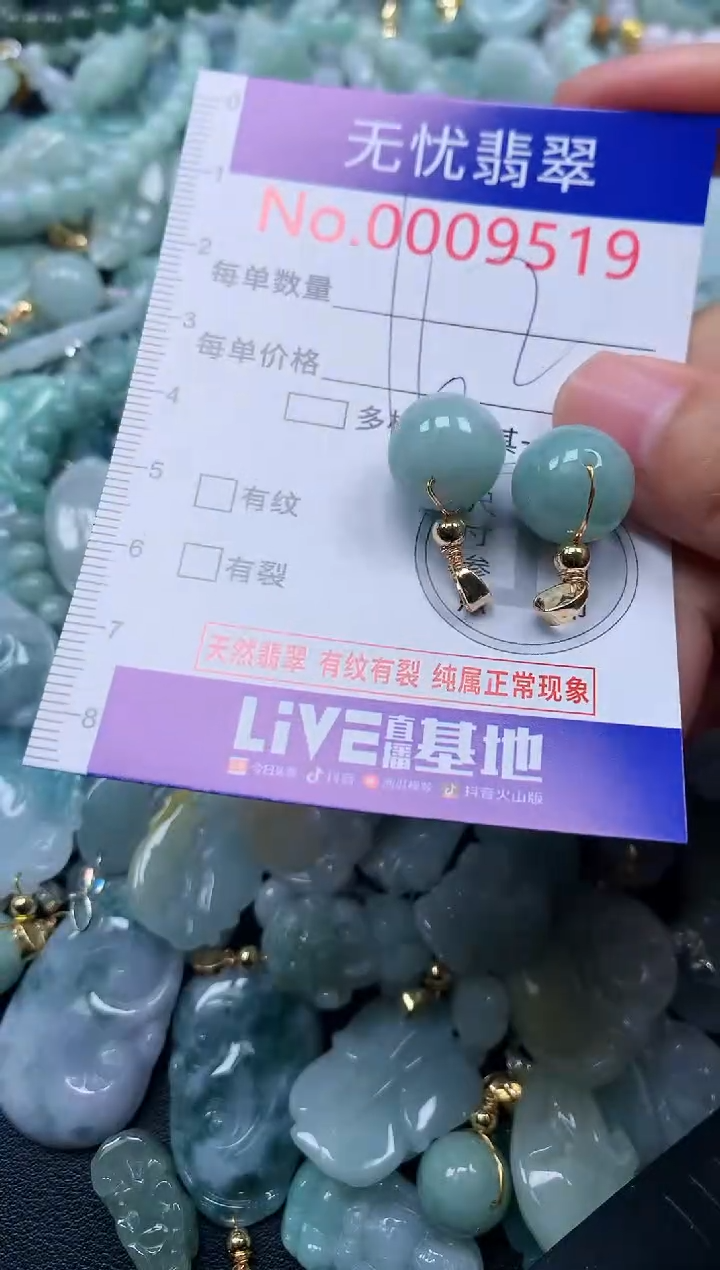 颈饰未镶嵌翡翠9519