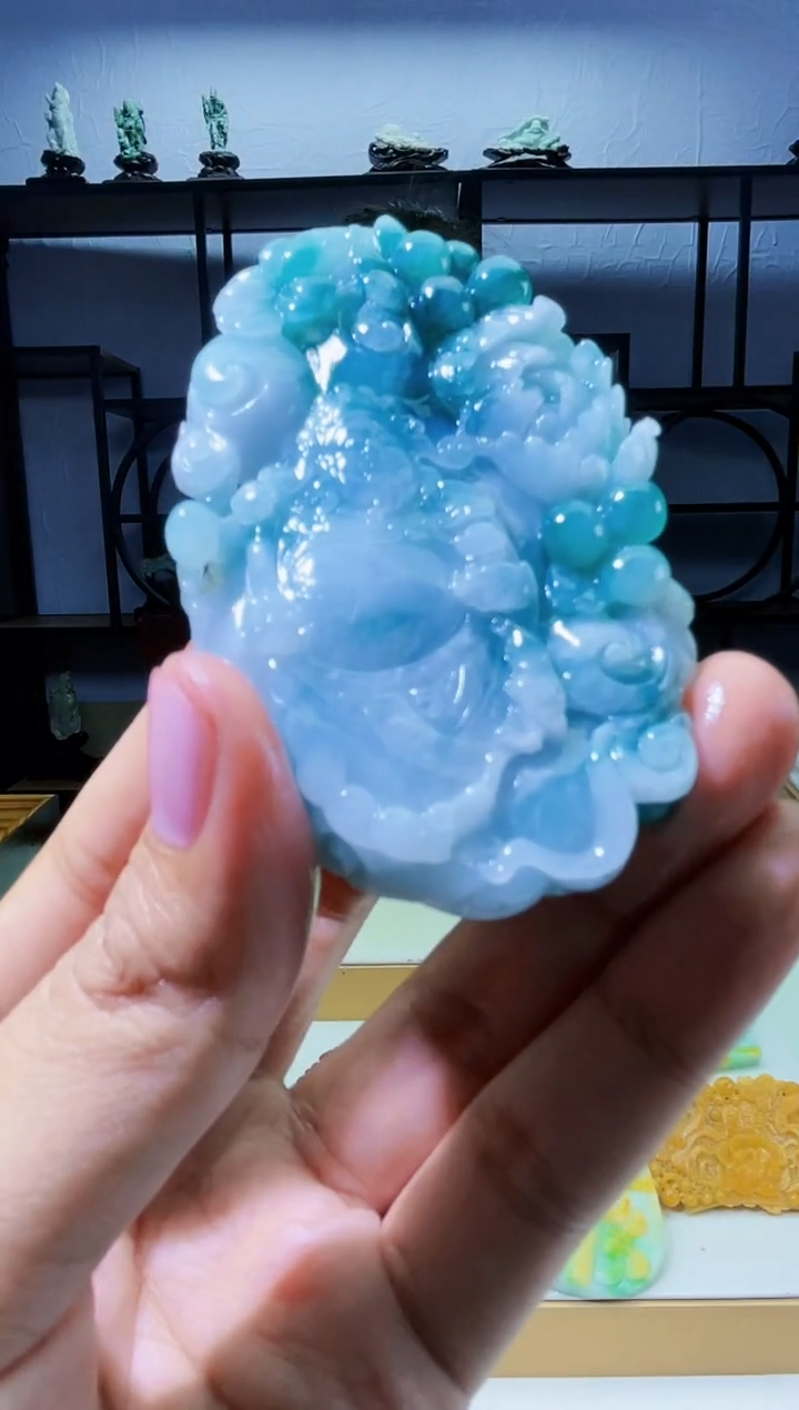 【闪购商品】定制翡翠未镶嵌毛货02220094