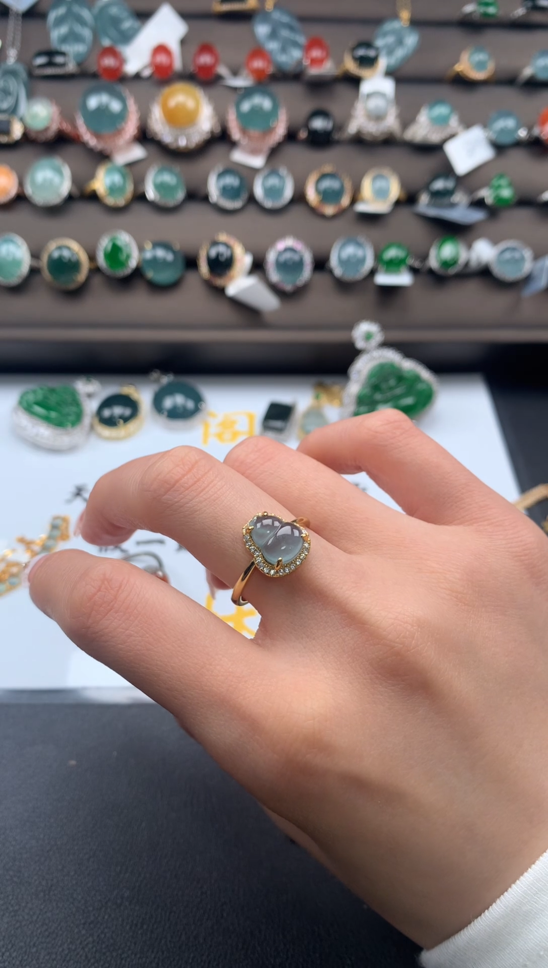 【闪购商品】翡翠戒指银S925镶嵌321321321312321