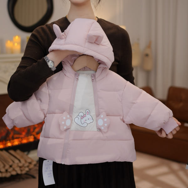 MOMOCOmini婴童冬季韩系棉服百搭外套洋气女宝878101010140
