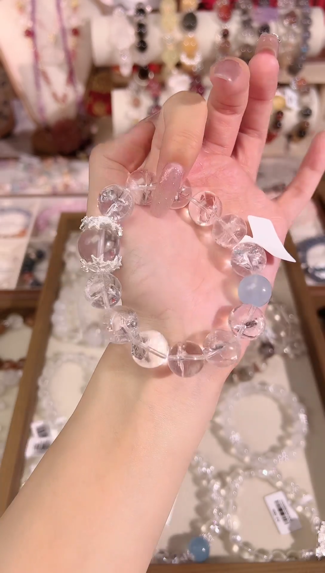 【闪购商品】水晶手链未镶嵌天然水晶 多样性发货发其一 颜色微差