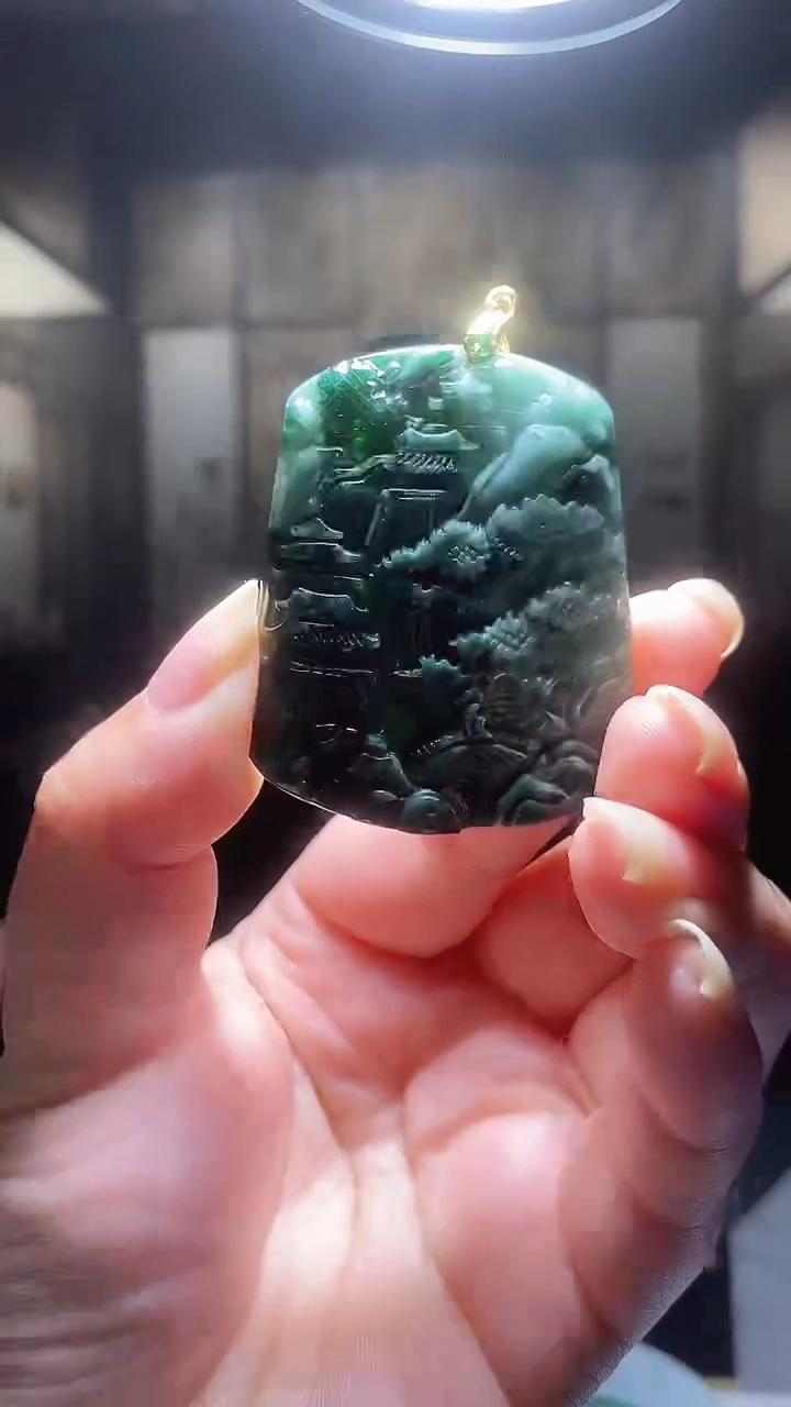 颈饰未镶嵌翡翠12.02天然翡翠A货4（商品多样性发货）