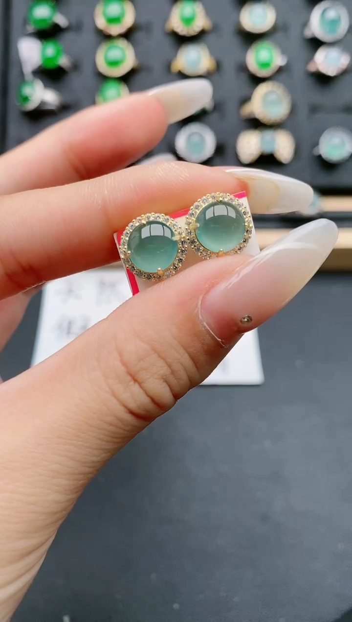 【闪购商品】翡翠戒指银S925镶嵌1111111