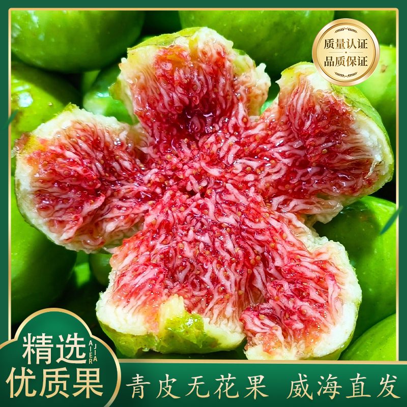 【顺丰空运】威海青皮无花果新鲜采摘优质鲜汁次日达 --