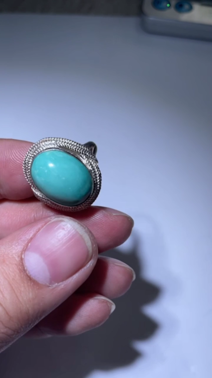 【闪购商品】绿松石戒指未镶嵌18-002