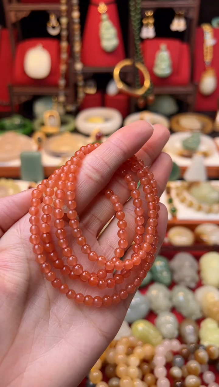 【闪购商品】南红玛瑙手串未镶嵌福利