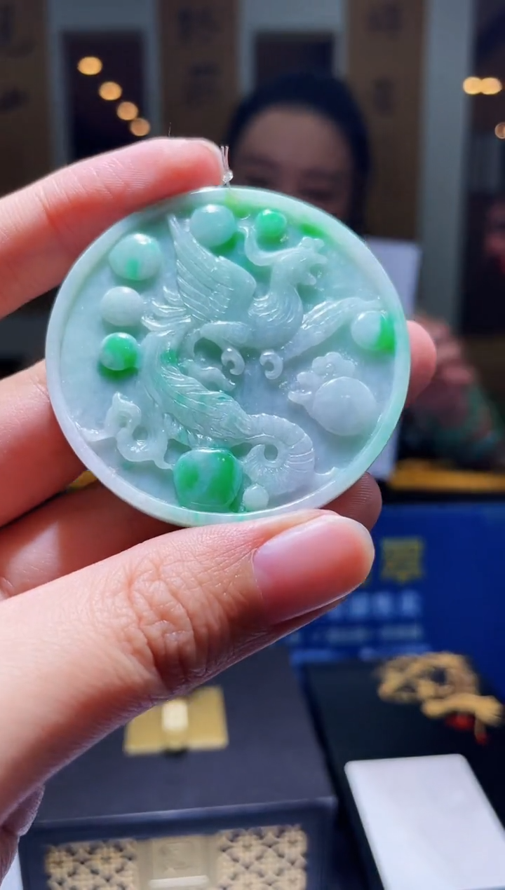 【闪购商品】翡翠颈饰未镶嵌M-@@YQYC021346多样性发一