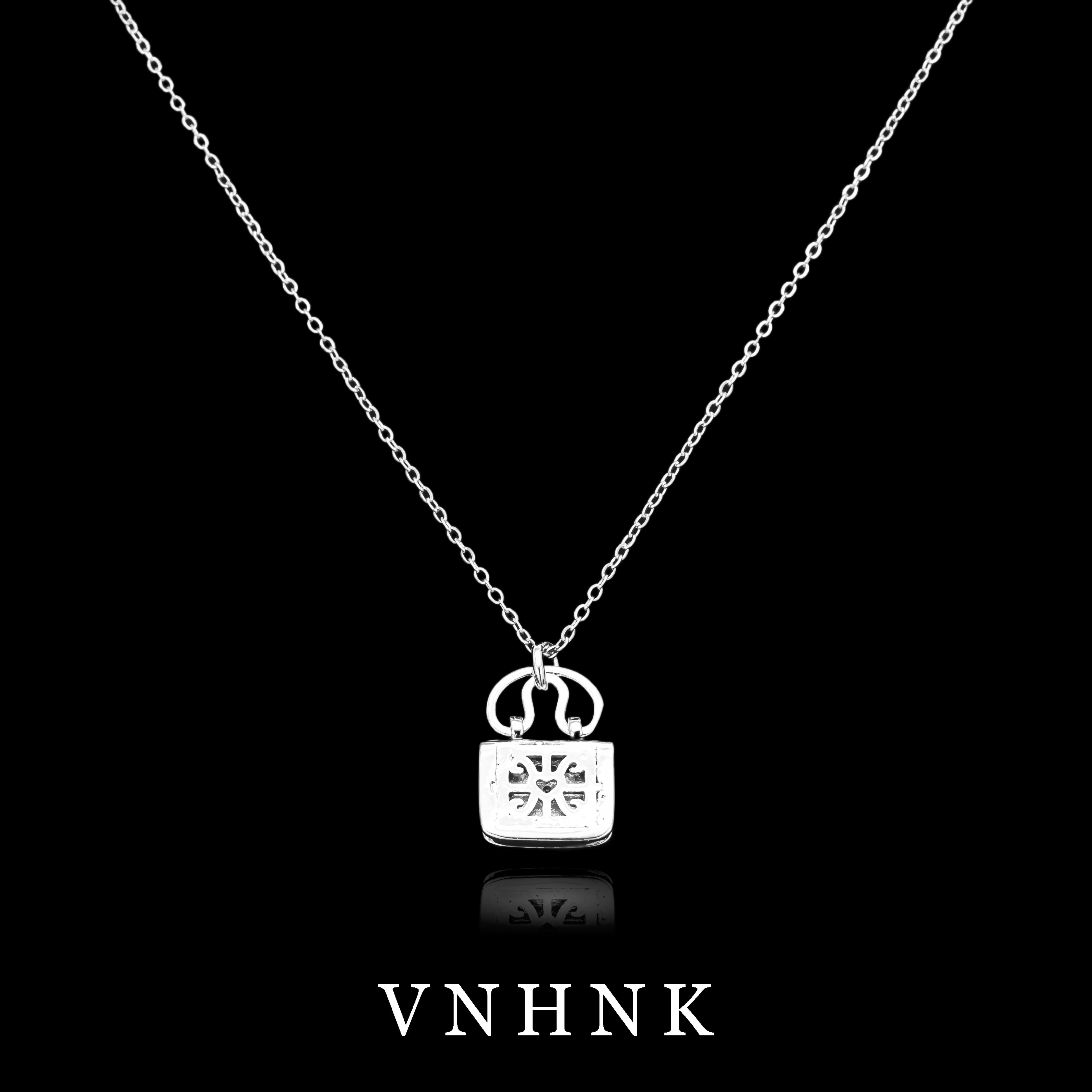 不锈钢项链 美可儿   K142      银色(46cm)气质项链