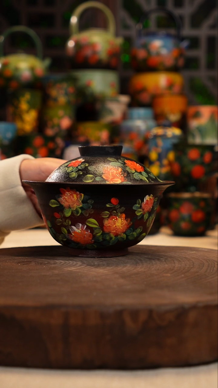 油画    釉下彩   碗