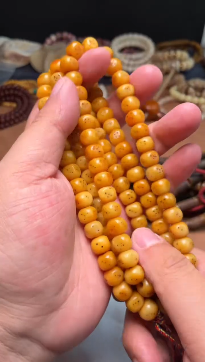 牛骨其他如**闻杂件501-吉祥天母长串