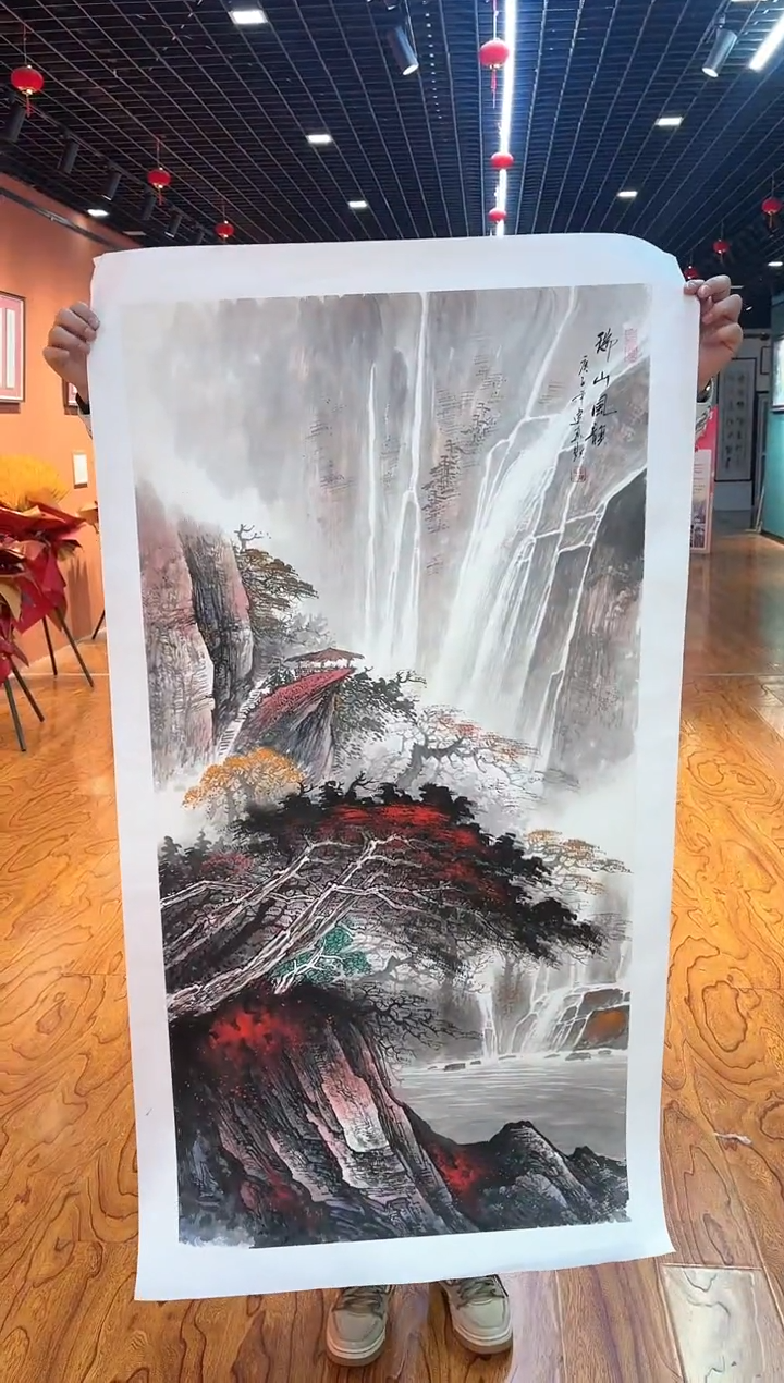 【闪购商品】国画周建真老师绘画作品20-17