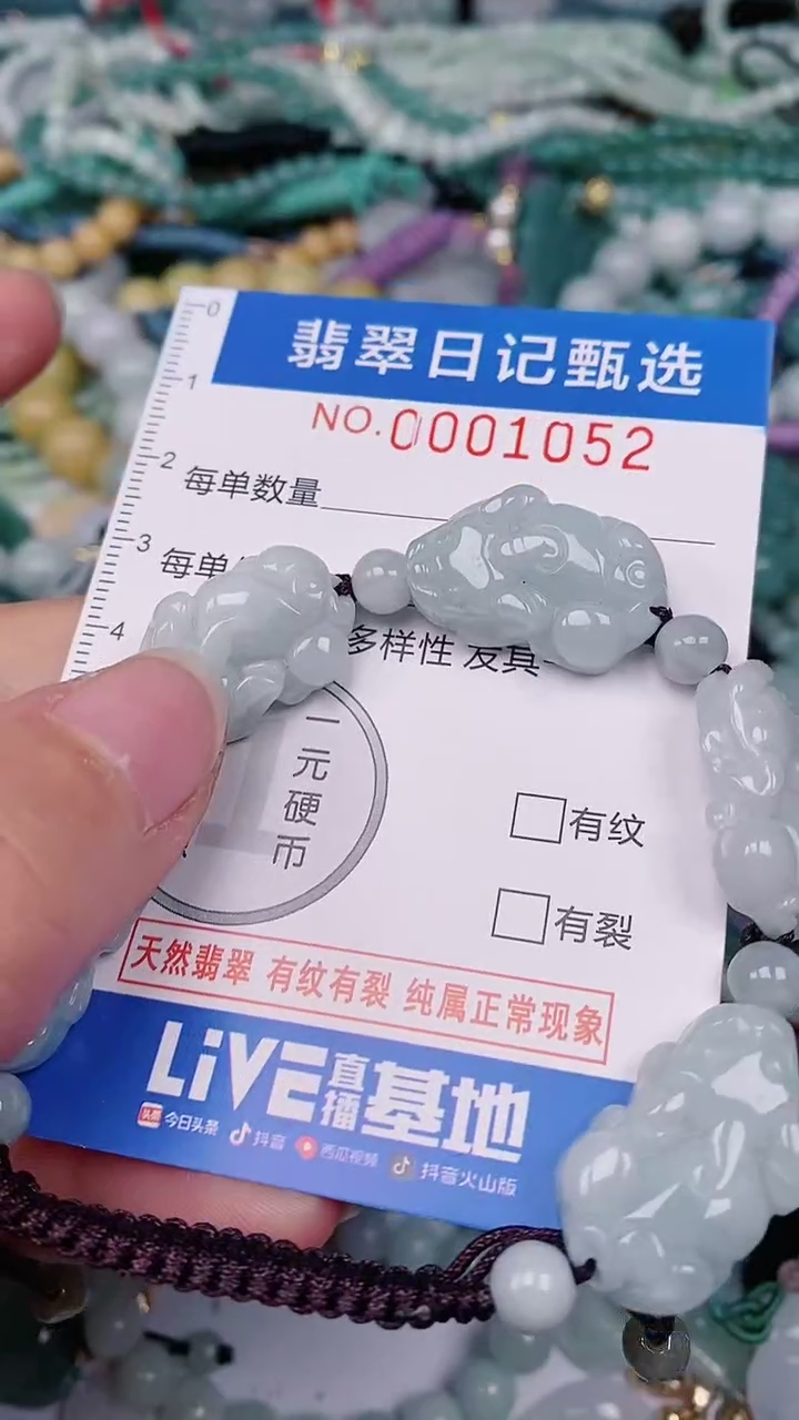 【闪购商品】翡翠颈饰未镶嵌00001052