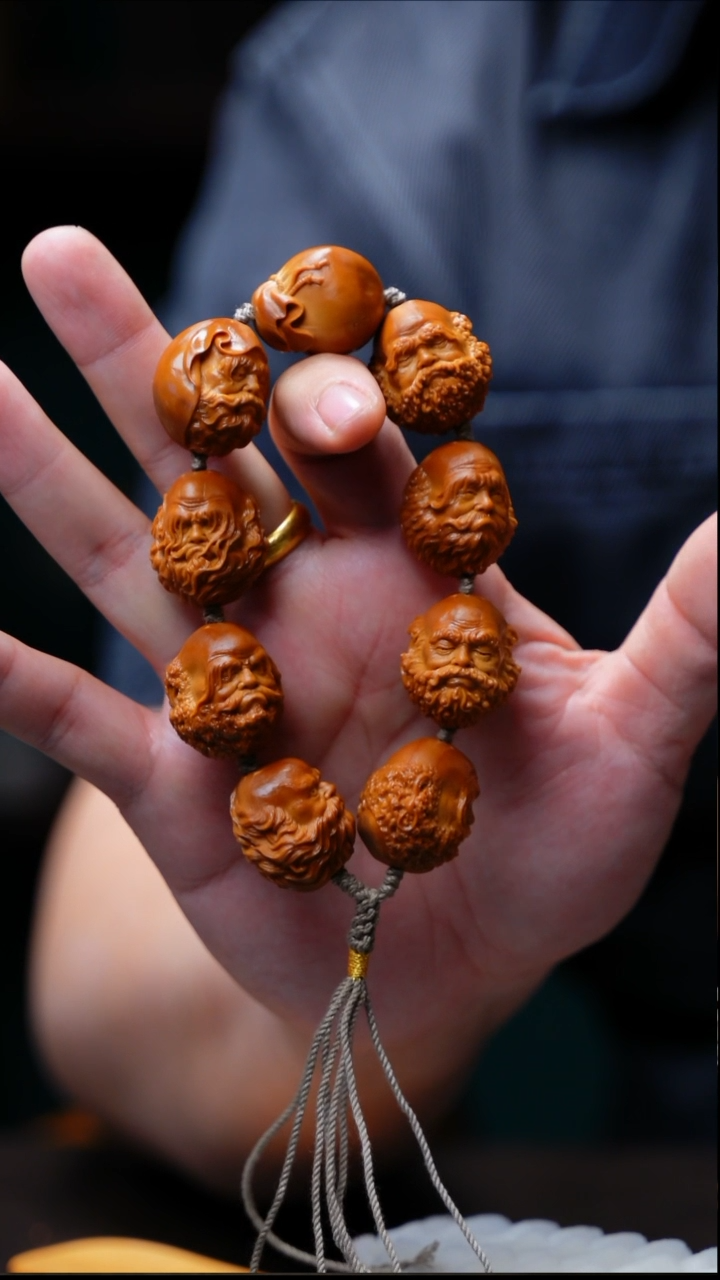 手串/手链橄榄核达摩百态【一寻2.3】