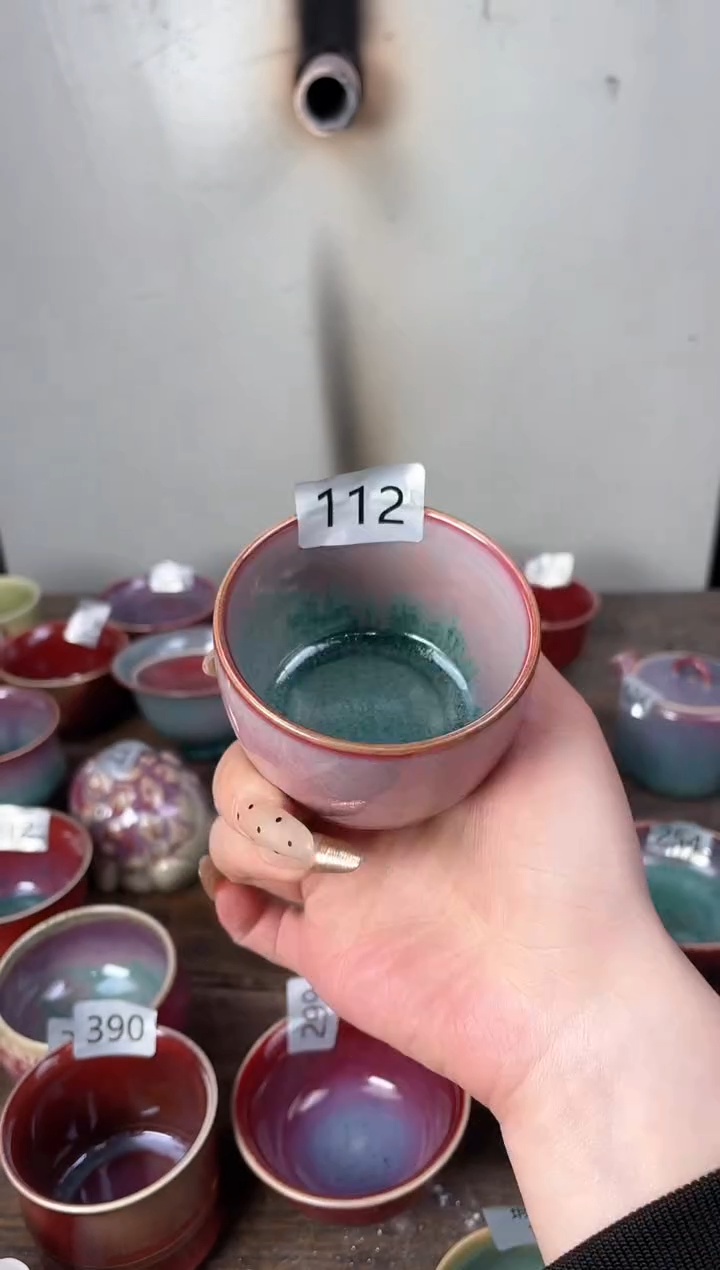 【闪购商品】摆件钧瓷手工茶器窑变