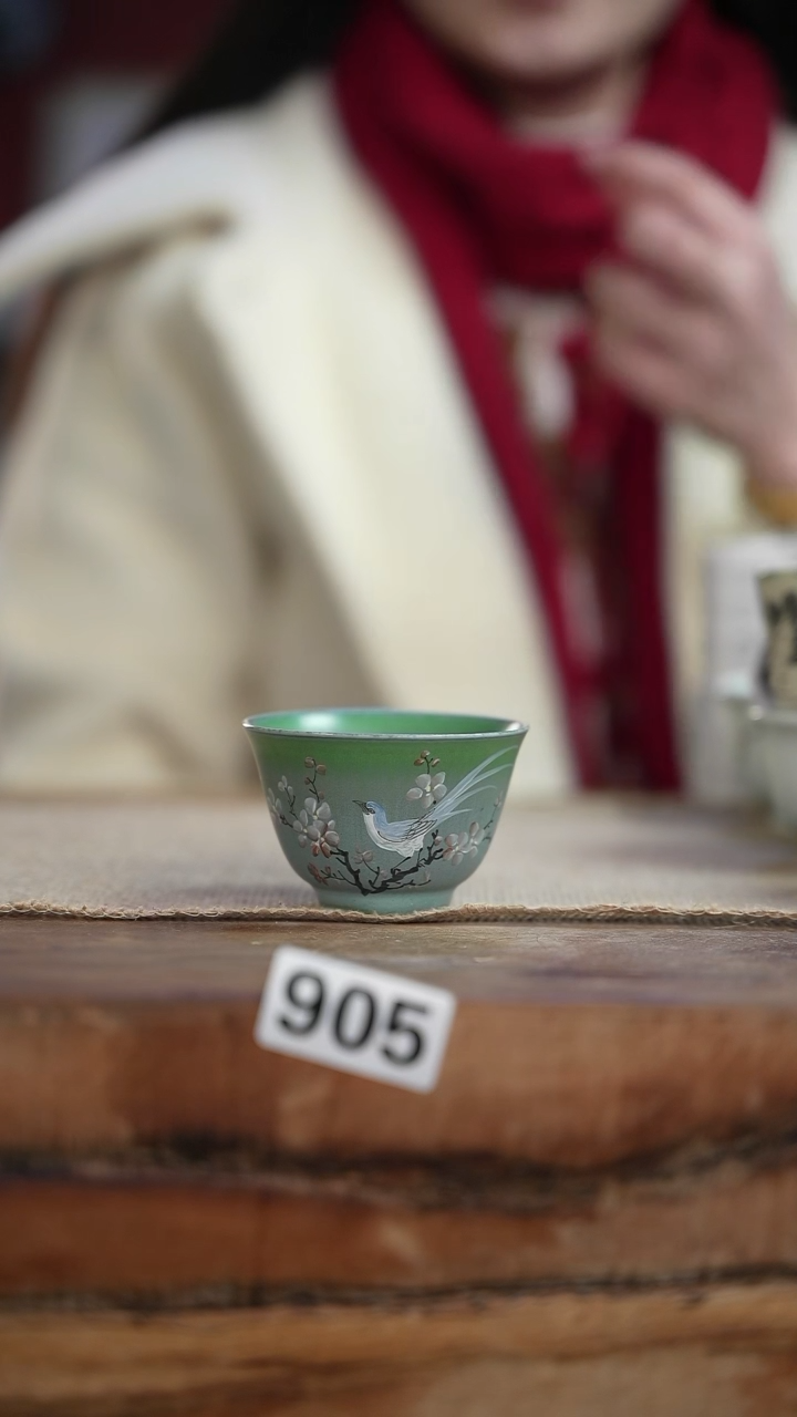 【闪购商品】杯等烟雨陶瓷手作杯905