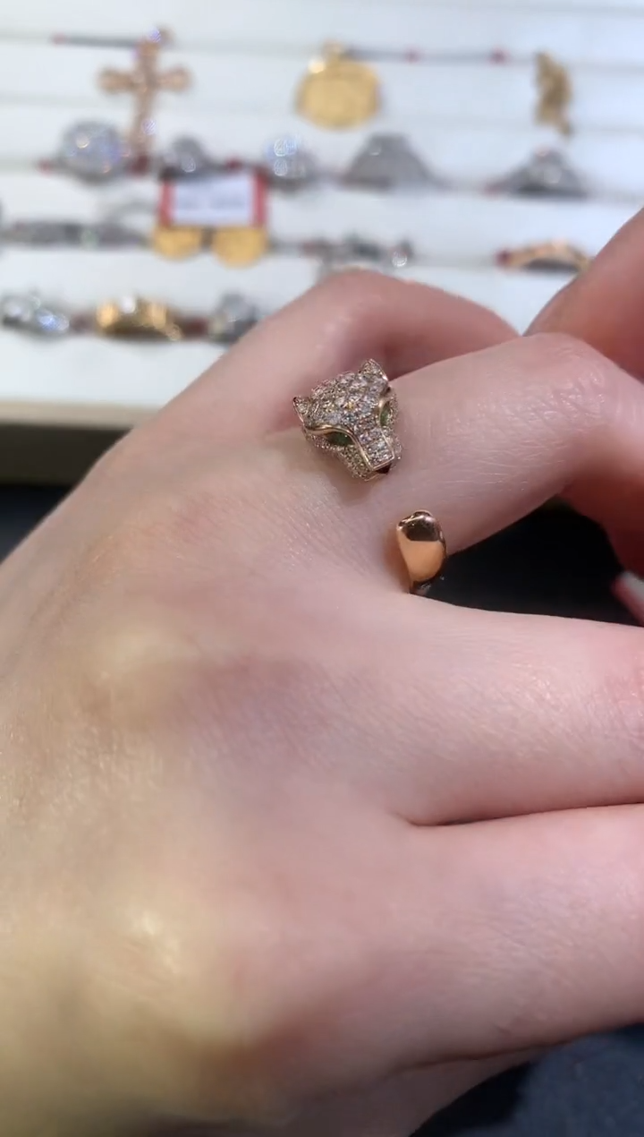 【闪购商品】钻石戒指18K金镶嵌R170|6980