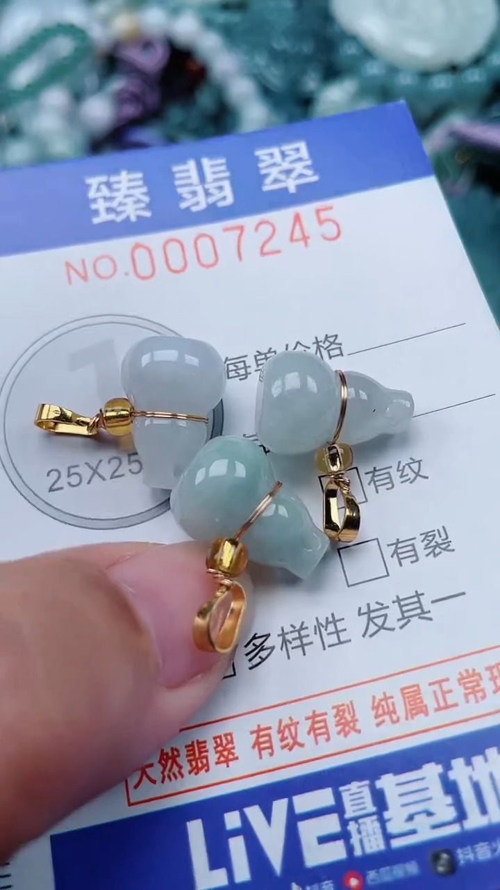 颈饰未镶嵌翡翠.0007245
