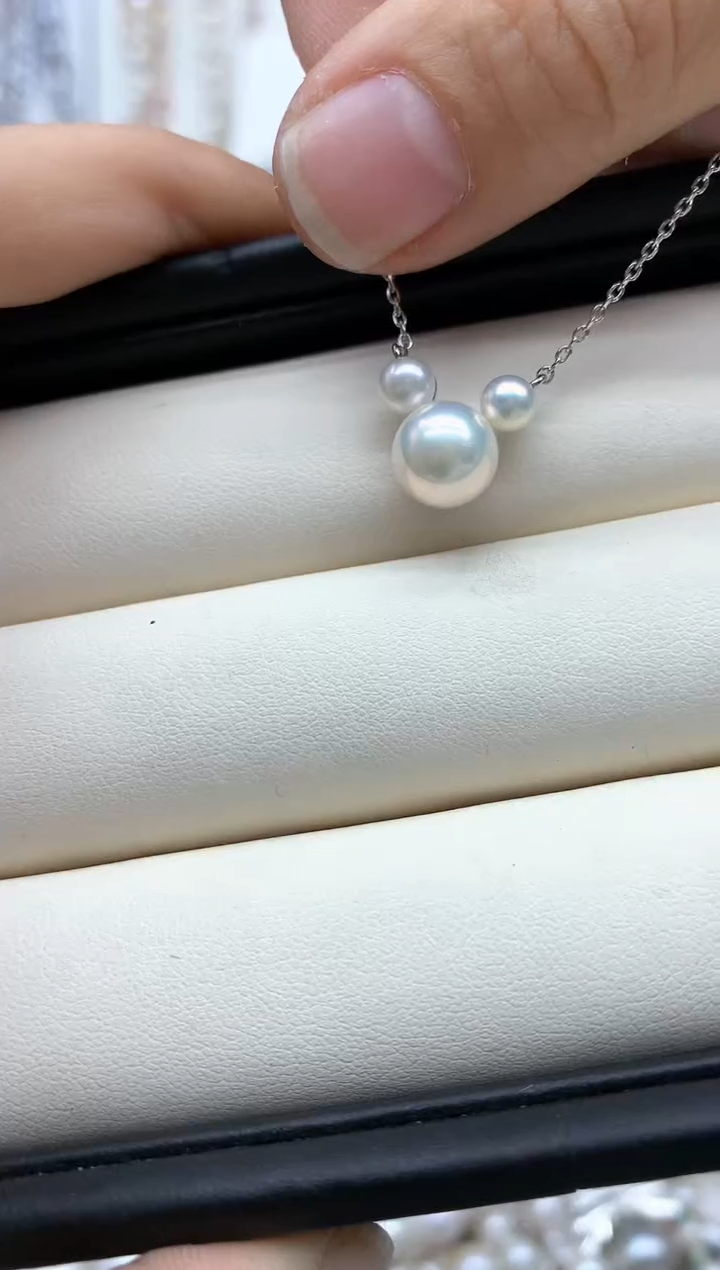 【闪购商品】淡水珍珠吊坠(不含链)未镶嵌项链