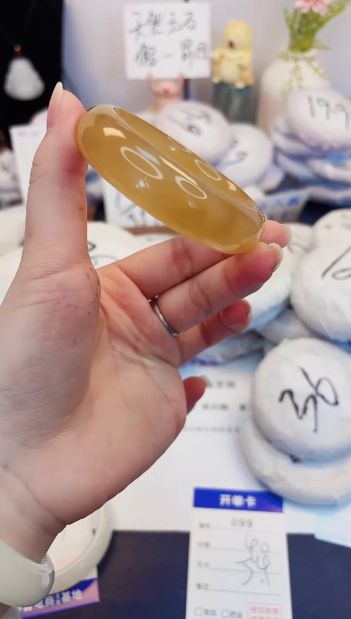 【闪购商品】石英质玉手镯未镶嵌99-财气镯-圈口54