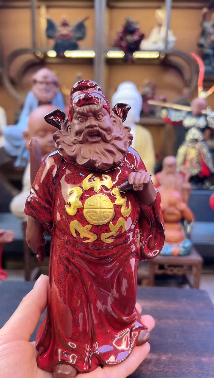 紫砂茶宠器闵紫砂茶宠摆件