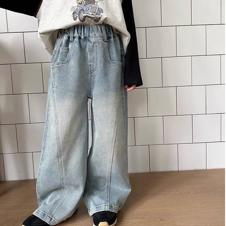 25236高端专享冬季加绒牛仔裤蓝色