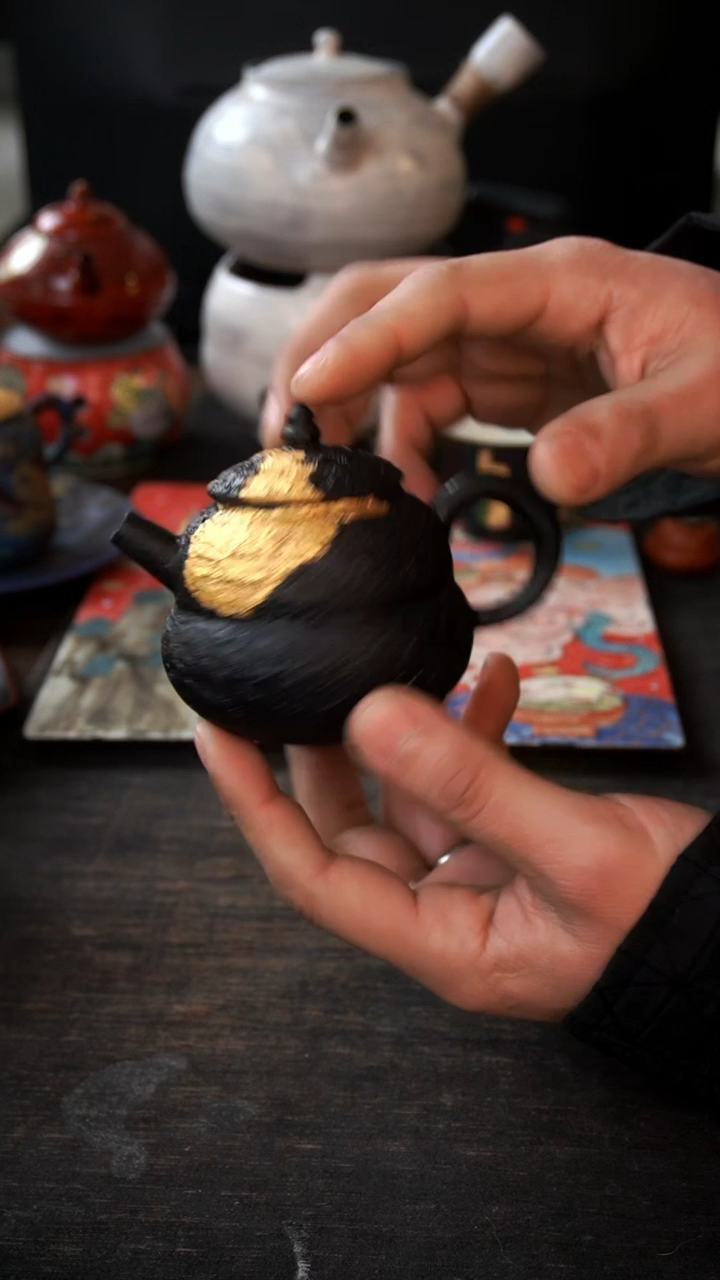 【闪购商品】其他371金箔大漆小康茶器