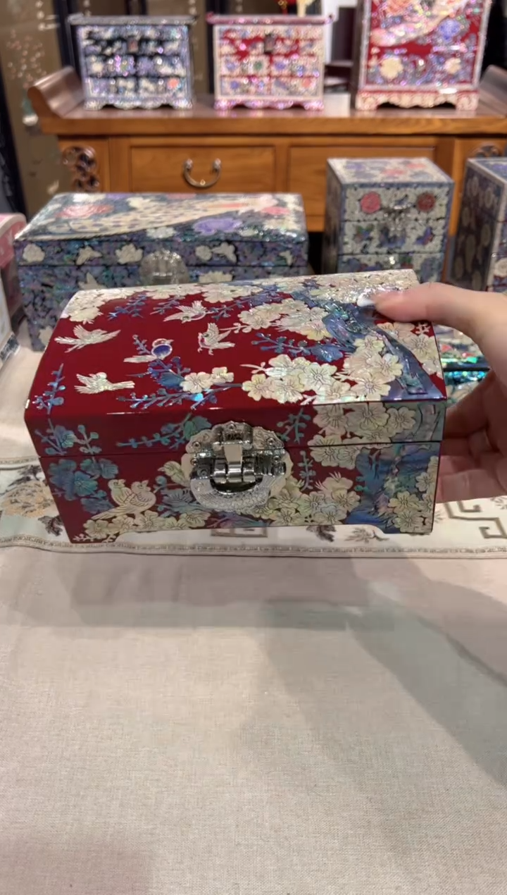 【闪购商品】鱼锁满贝底弘贝雅螺钿漆器文化馆 