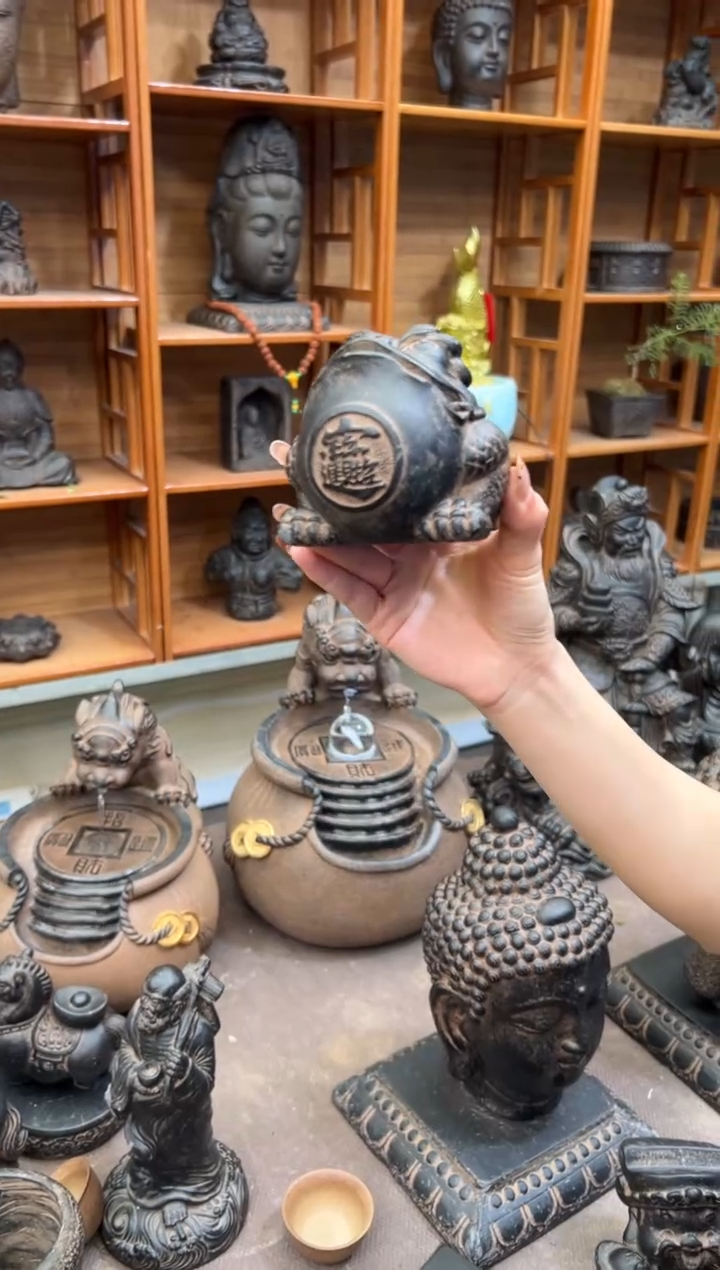 陶土【火山泥】五财金蟾