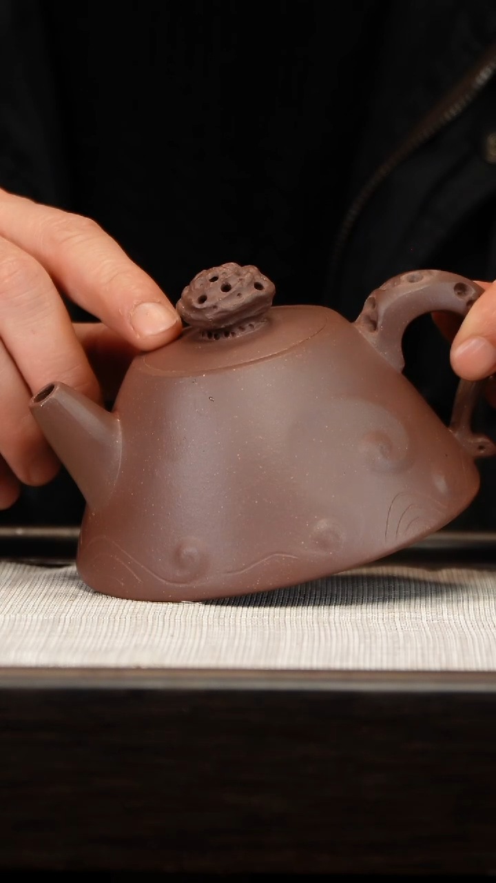 茶壶紫砂天青惊涛