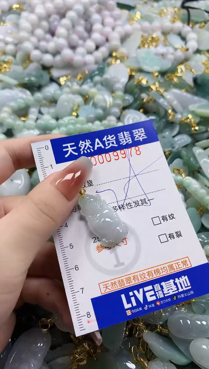 颈饰未镶嵌翡翠天然A货翡翠