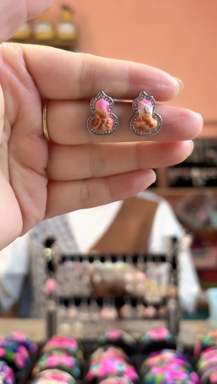 织绣 艺枝独绣老绣饰品500