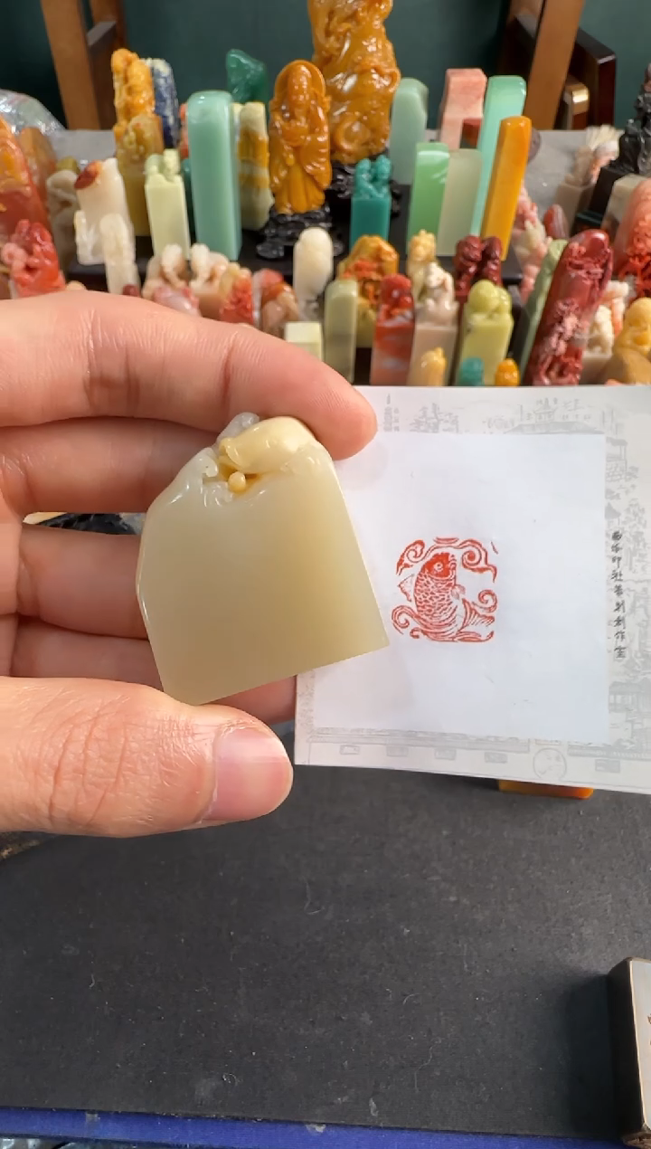 【闪购商品】青田石印石张雨同款定制5641