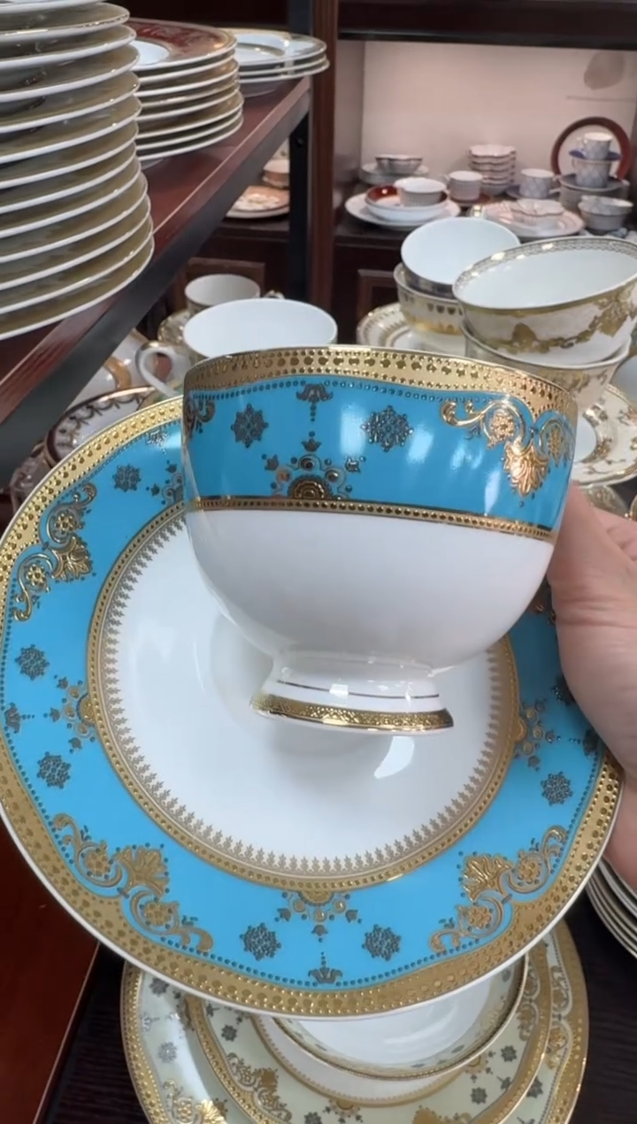 【闪购商品】瓷片两杯两碟福利款