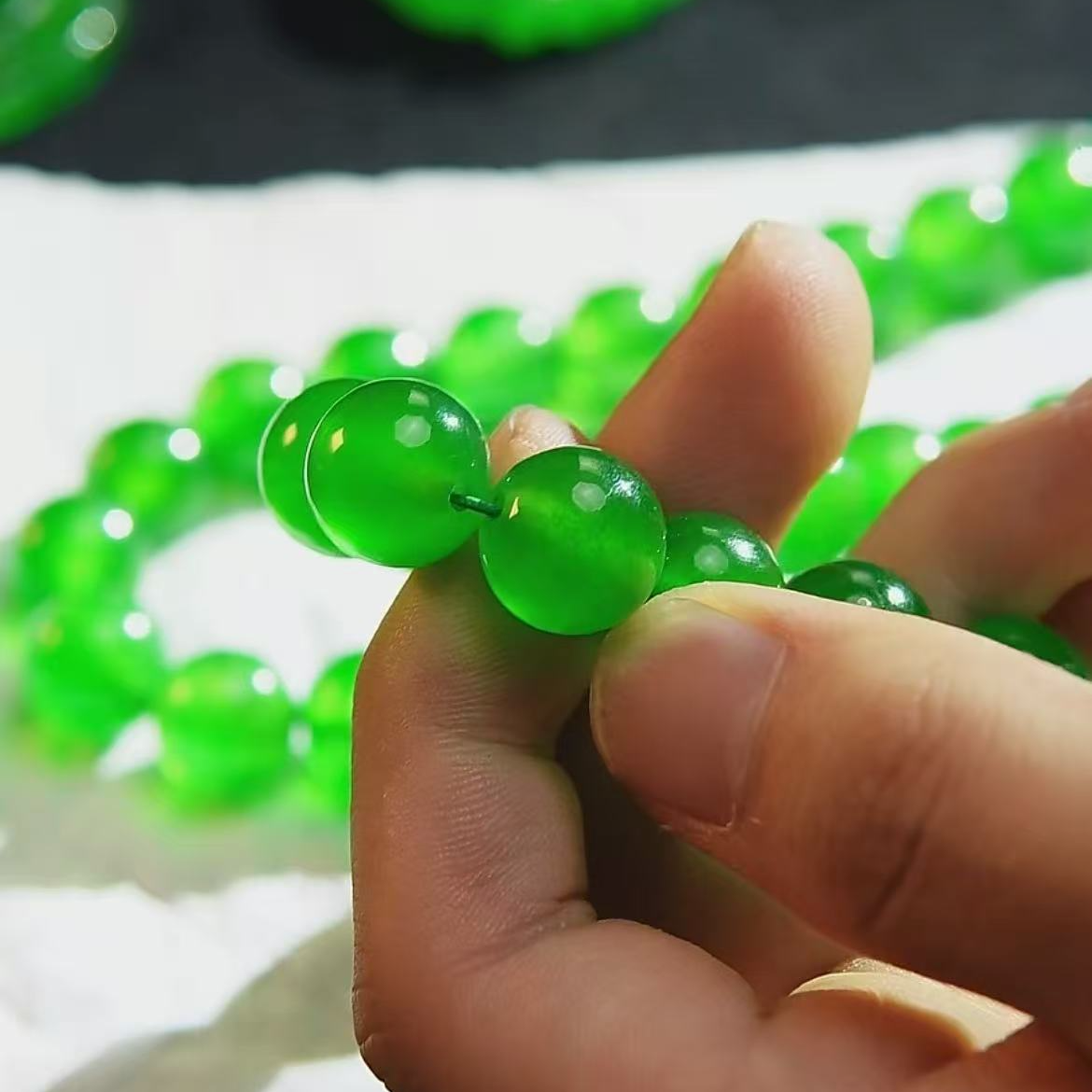 【华夏文物甄选商店02235】翡翠项链