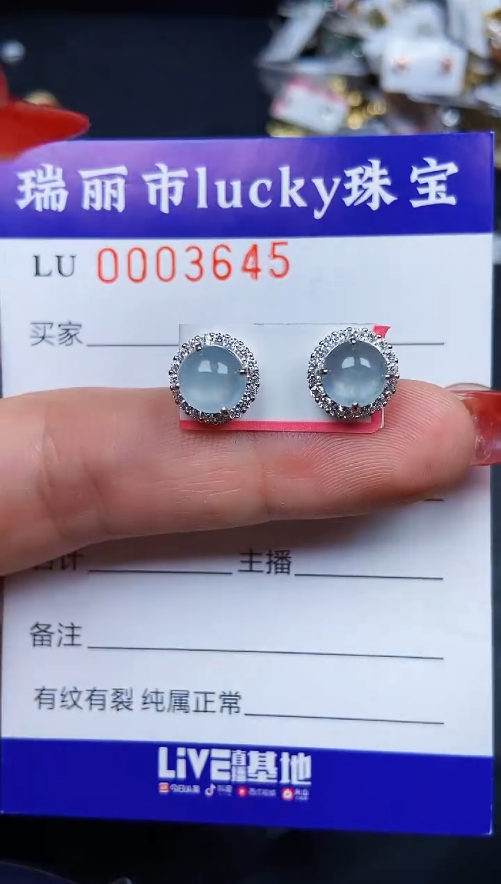 【闪购商品】翡翠颈饰银S925镶嵌3645